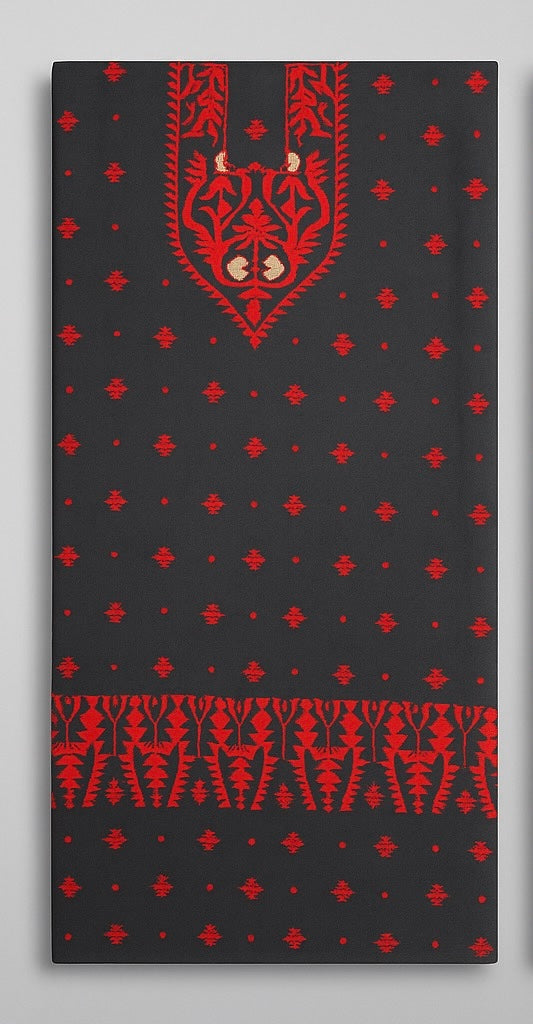 Soft Jamdani Three Piece JT05