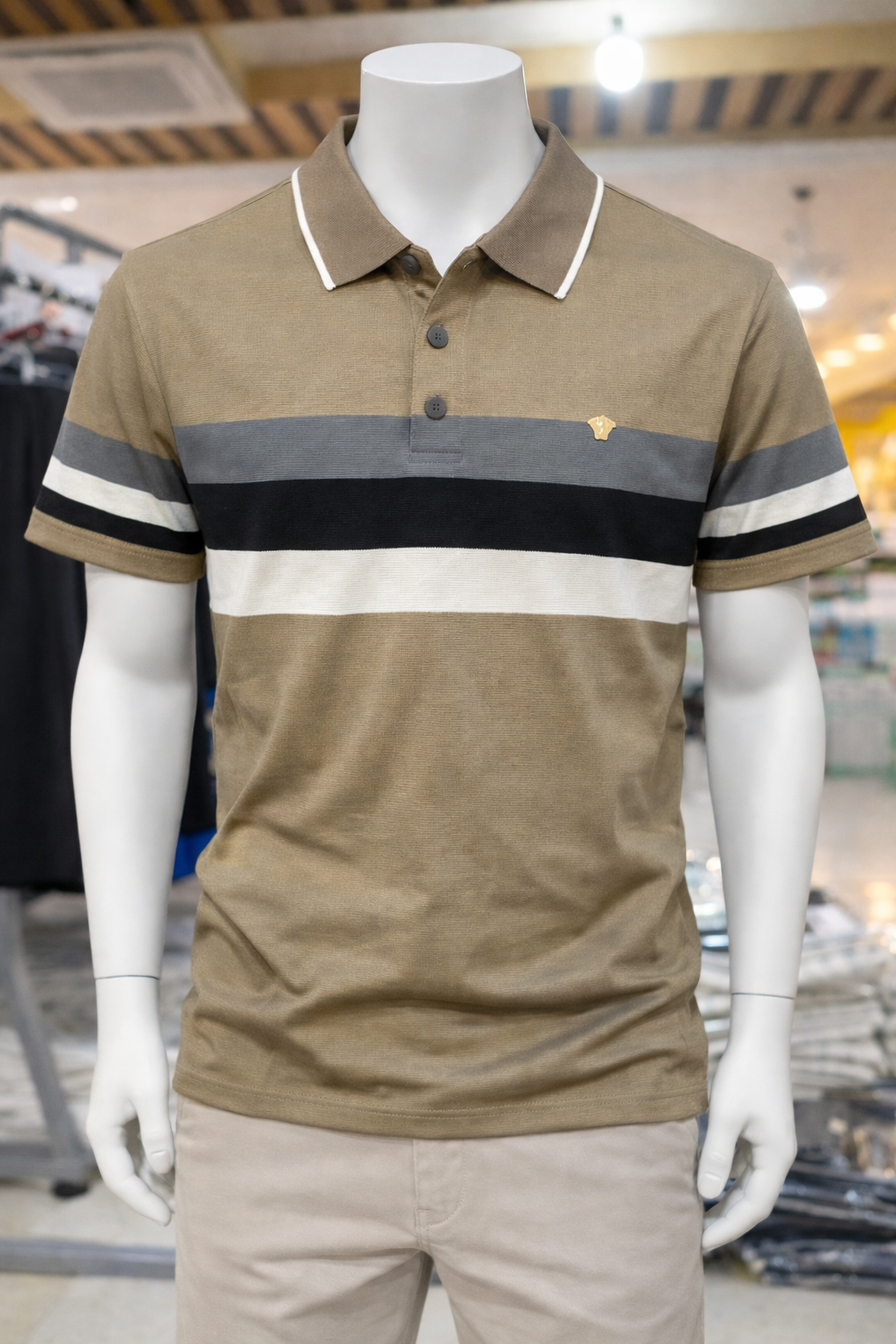 Men's Premium Colorblock Polo T-Shirt 084