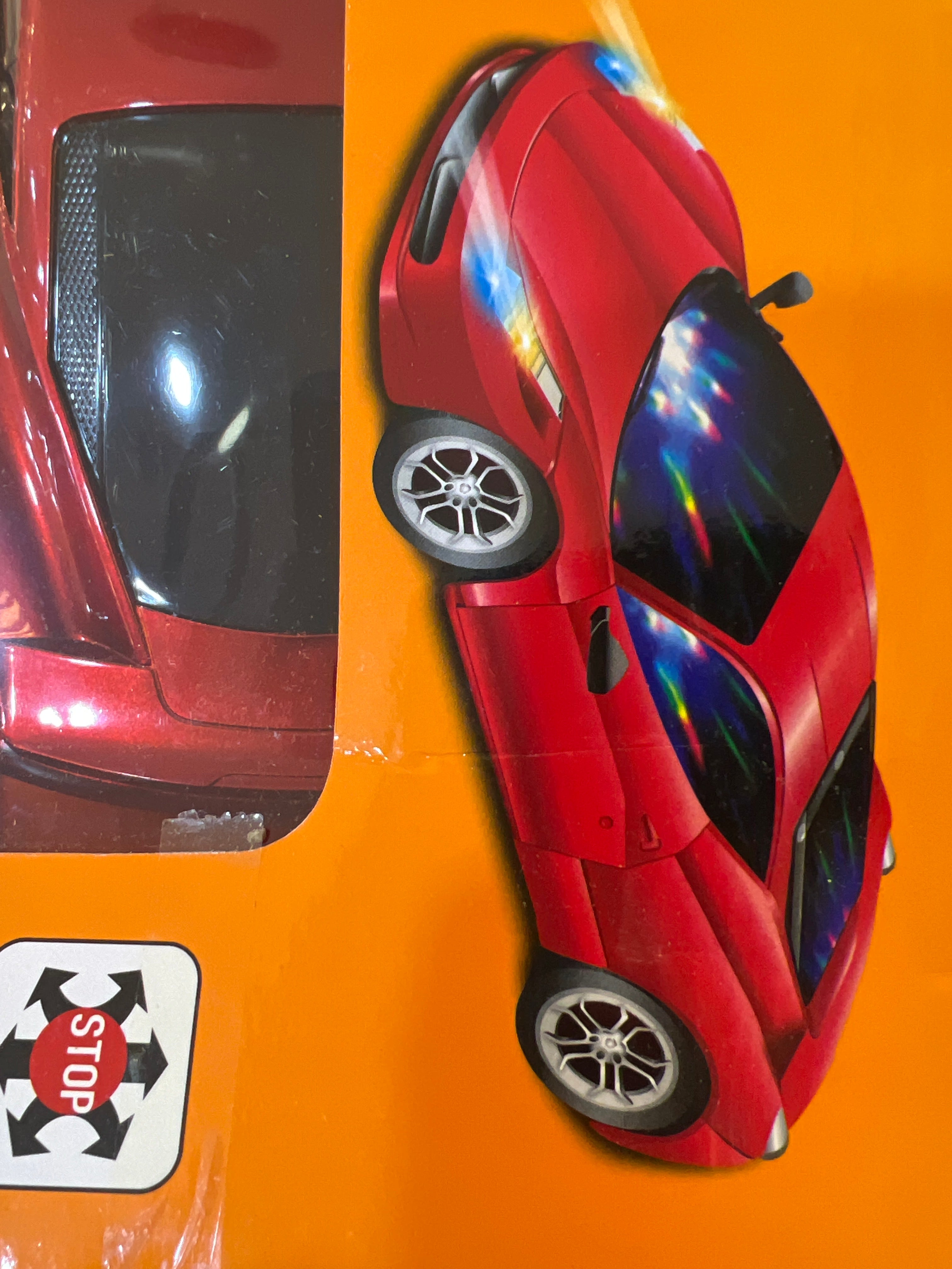 558 Rechargeable RC Sports Car with 3D LED Lighting