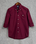 Premium Solid Oxford Cotton Shirt GNTS 109