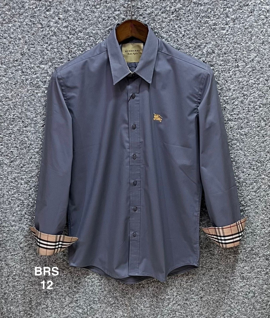Signature Solid Shirt BRS  12 Ash