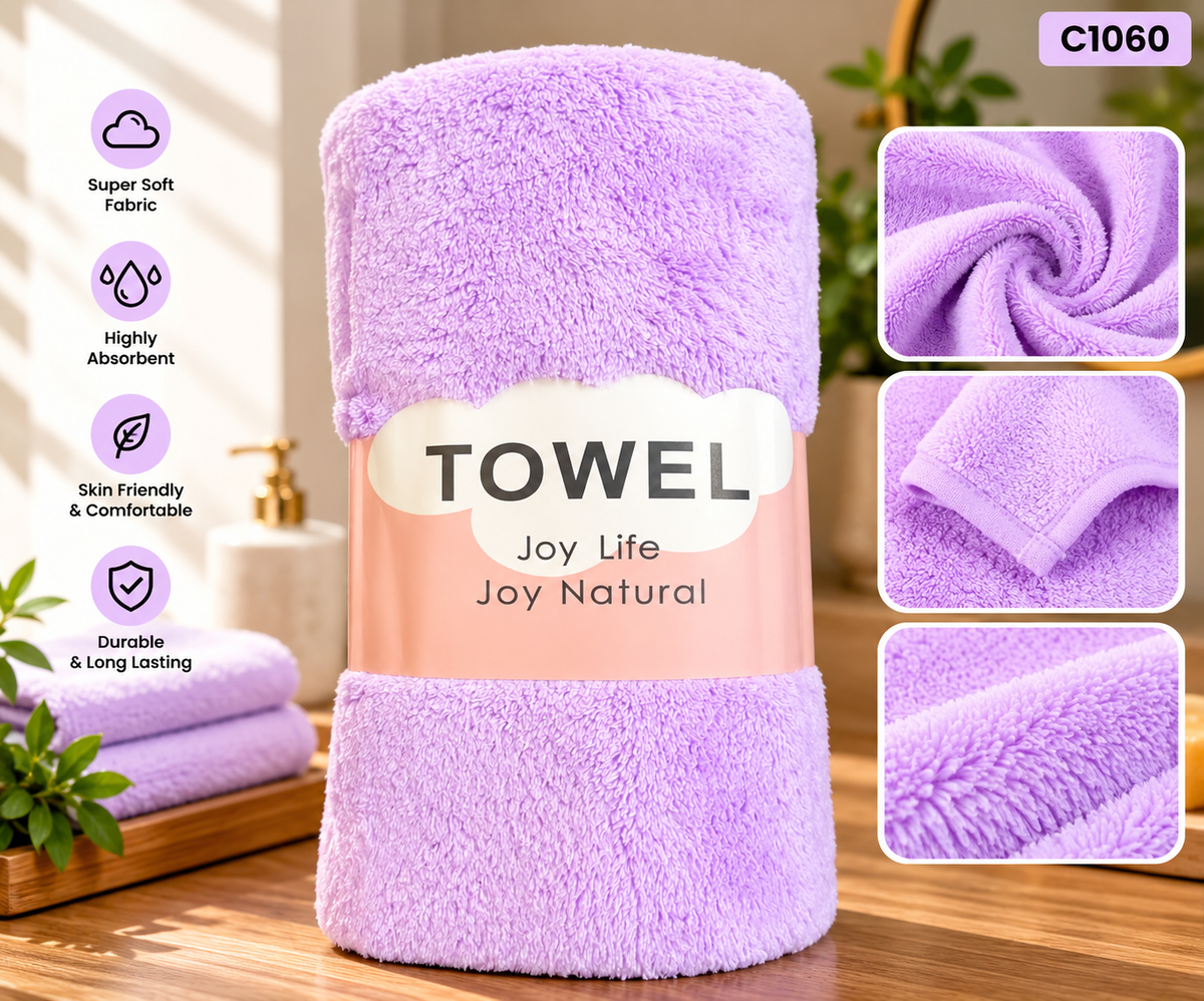Premium Super Soft Highly Absorbent Bath Towel – C1060