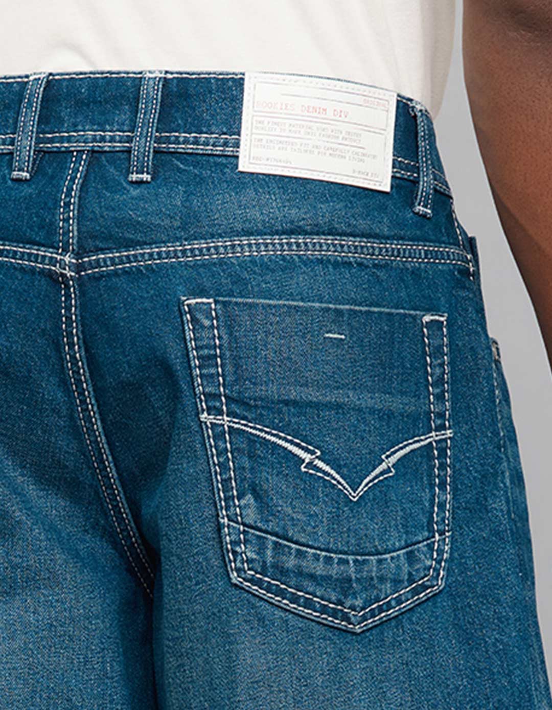 Extra Loose Fit Jeans - Medium Blue RJ6352