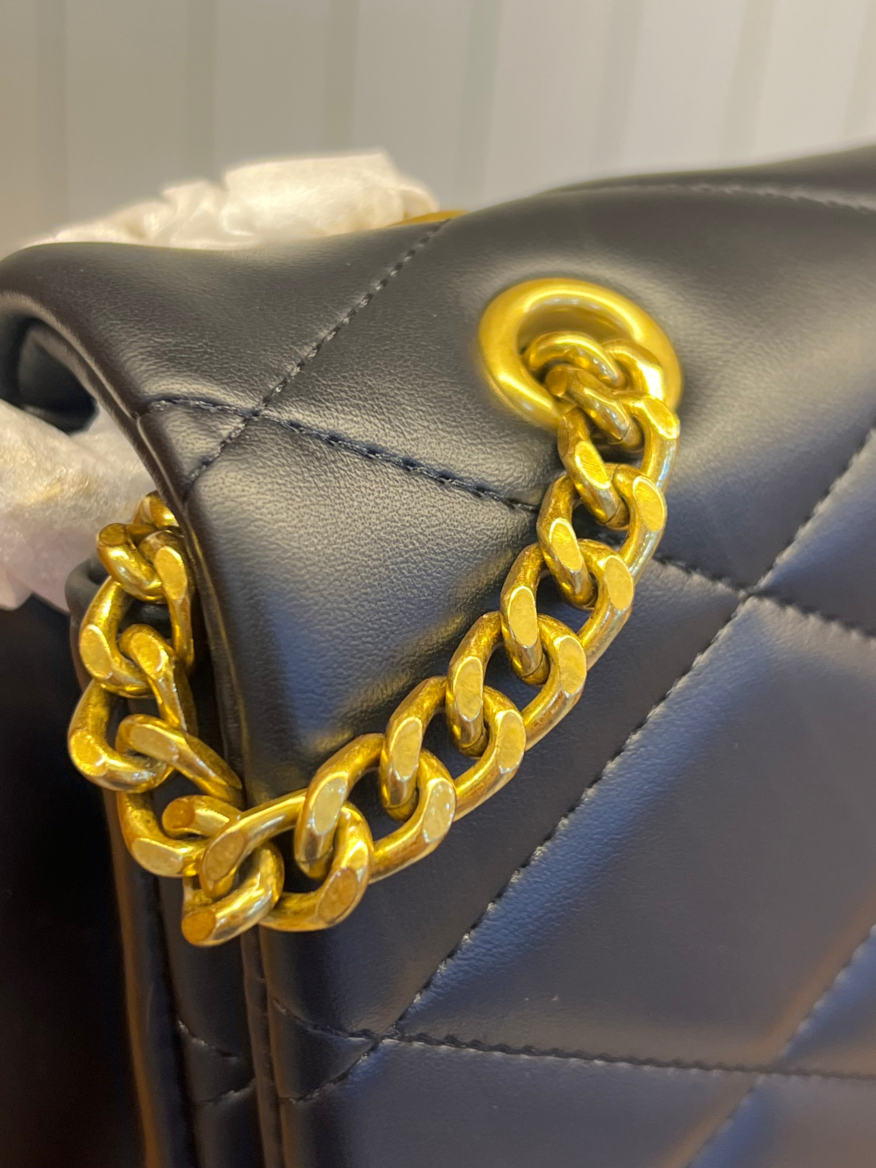 Quilted Monogram Shoulder Bag