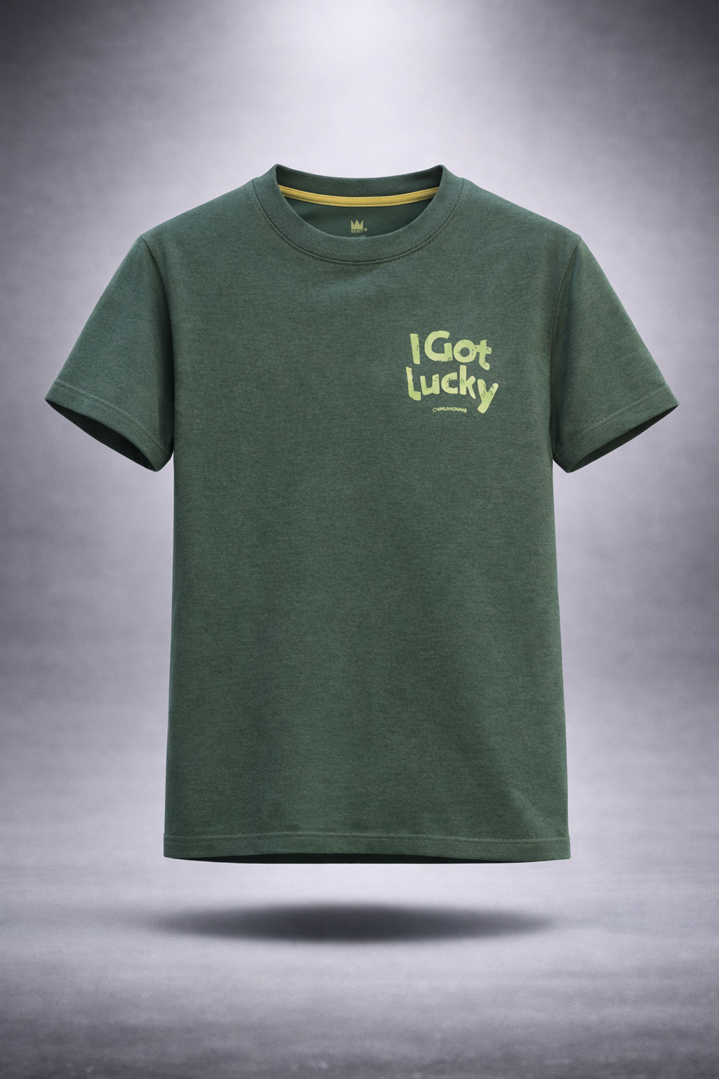 Gatsby Oversized T-Shirt for Men – Premium Stretch Cotton 1401 green