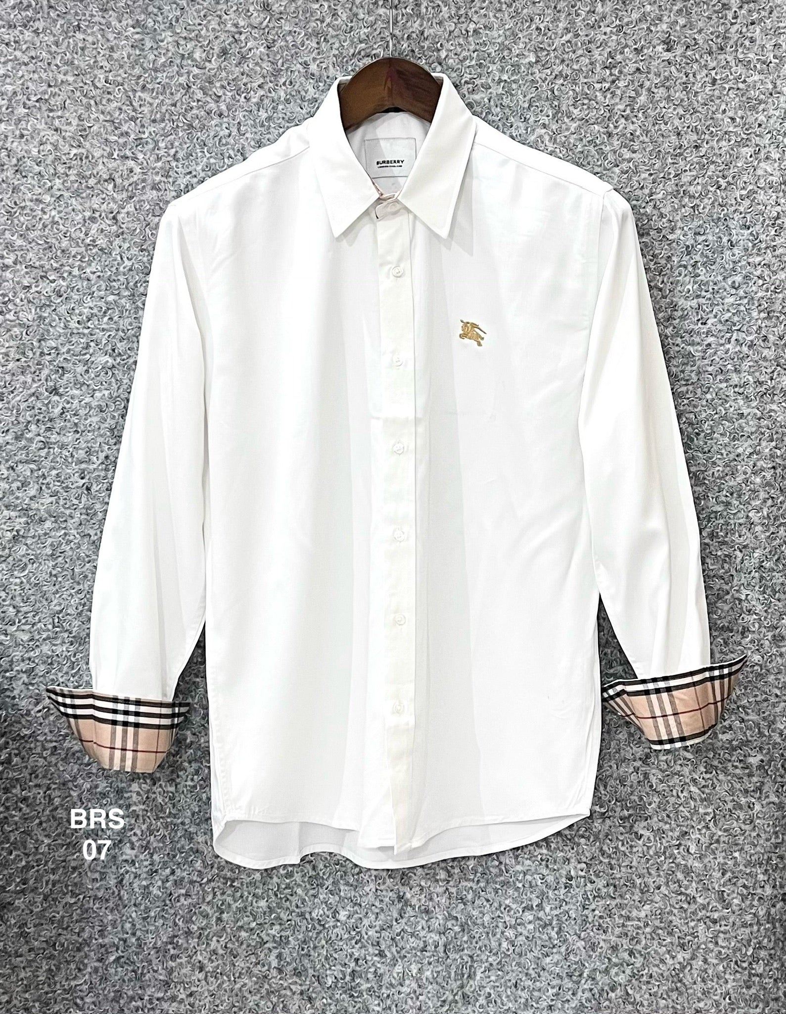 Signature Solid Shirt BRS white 07