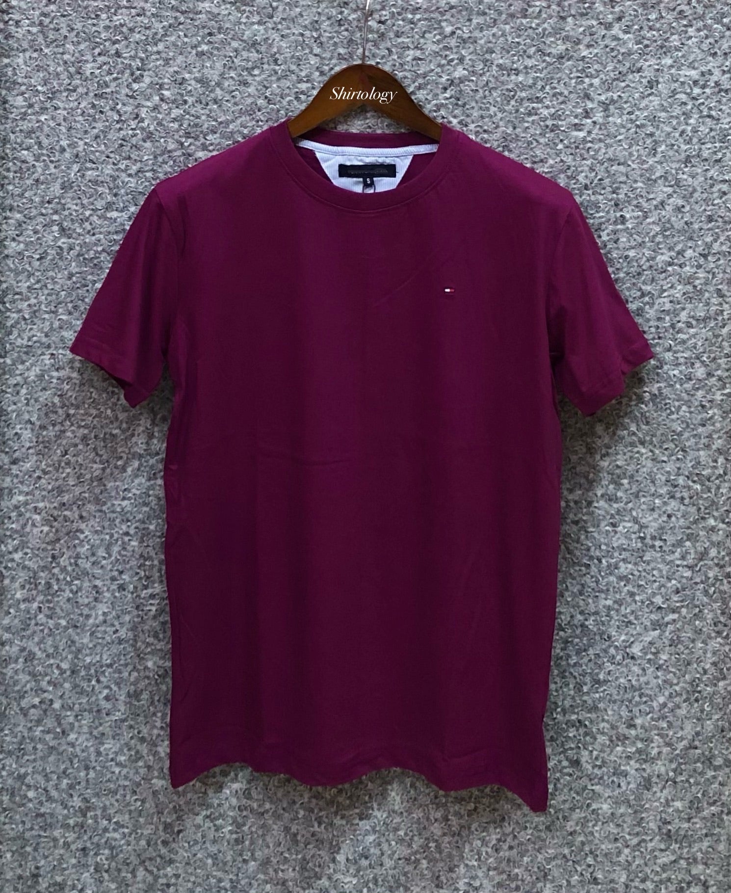 Premium Solid Tshirt TMSLT Burgundy.