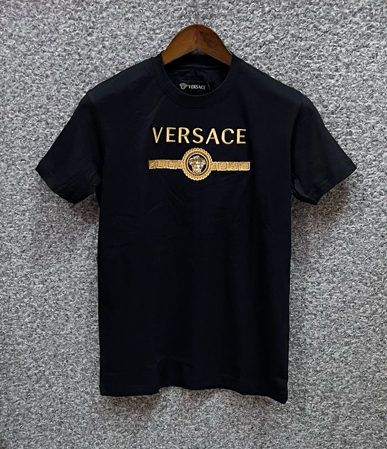 Premium Embroidery Tshirt VRSC Black.