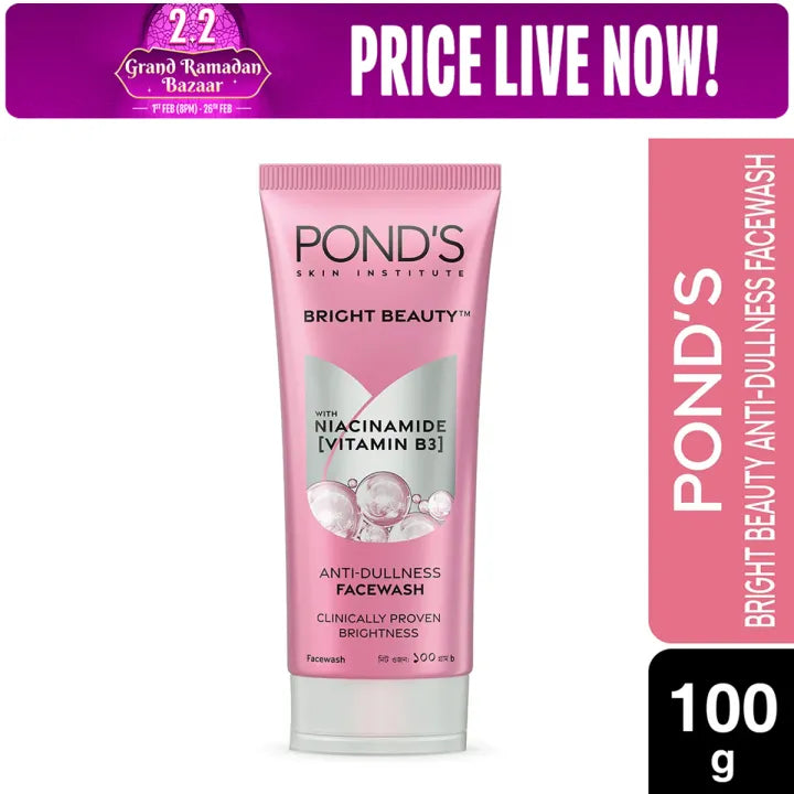 Pond’s Bright Beauty Anti-Dullness Face Wash