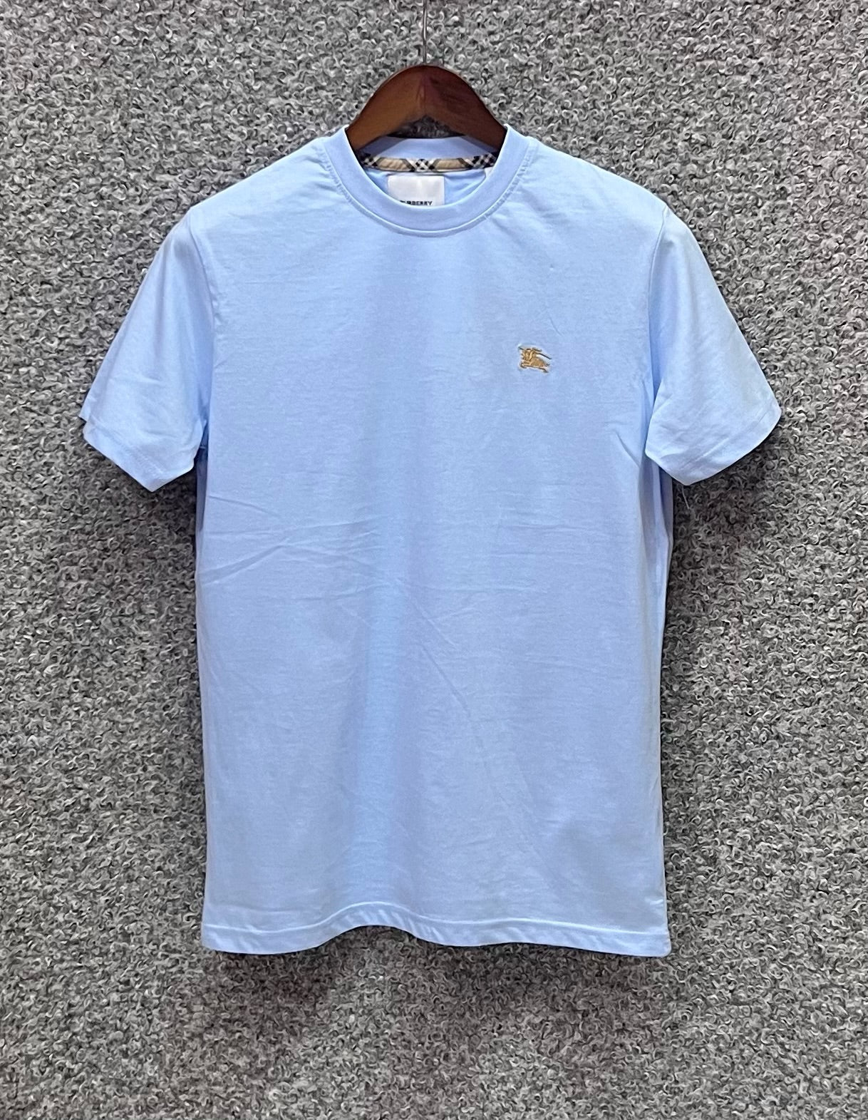 Premium Solid Tshirt BRBT Sky.