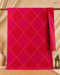 Bakulful Nakshi Kantha – Red Pink Floral | BK17
