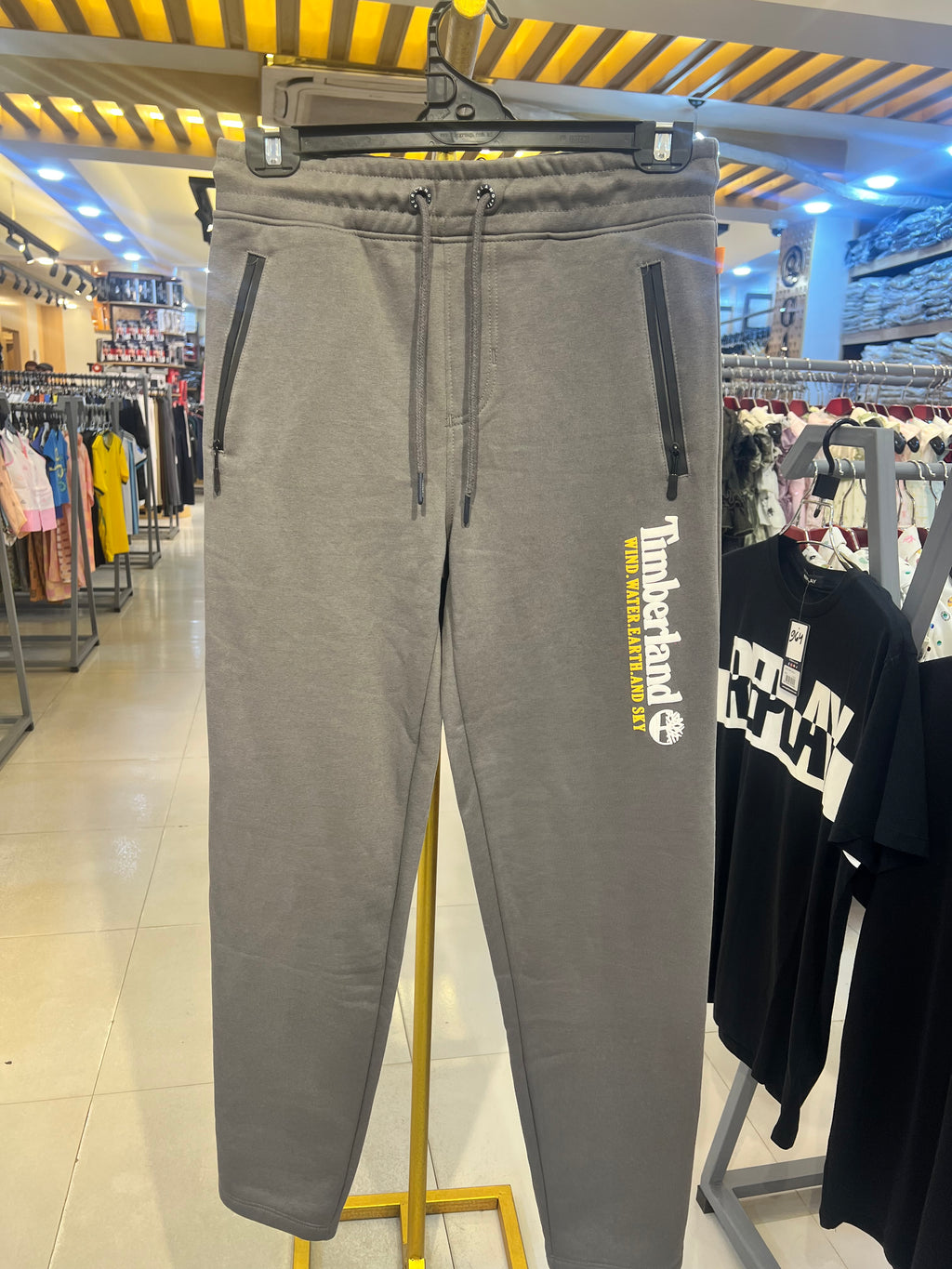 Premium Men's Charcoal Gray Track Pants|TP31