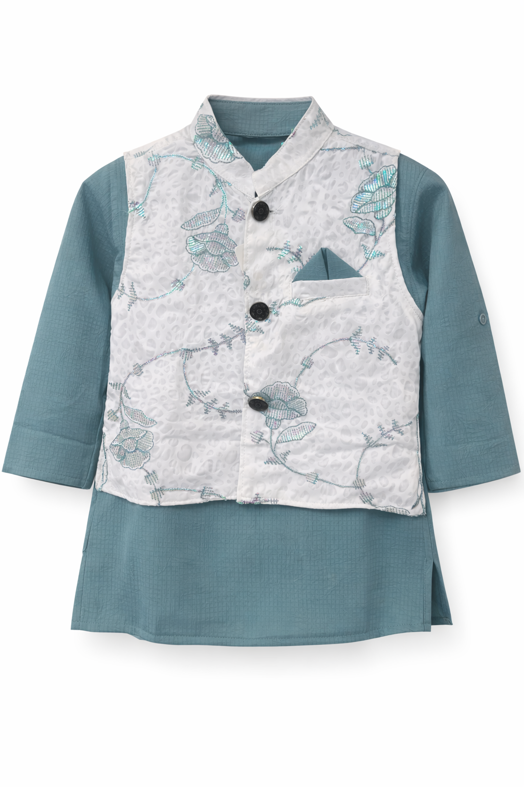 Boys Premium Embroidered Ethnic Panjabi Set (Top & Pajama). 219