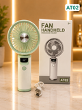 Smart Display Handheld Cooling Fan-AT02