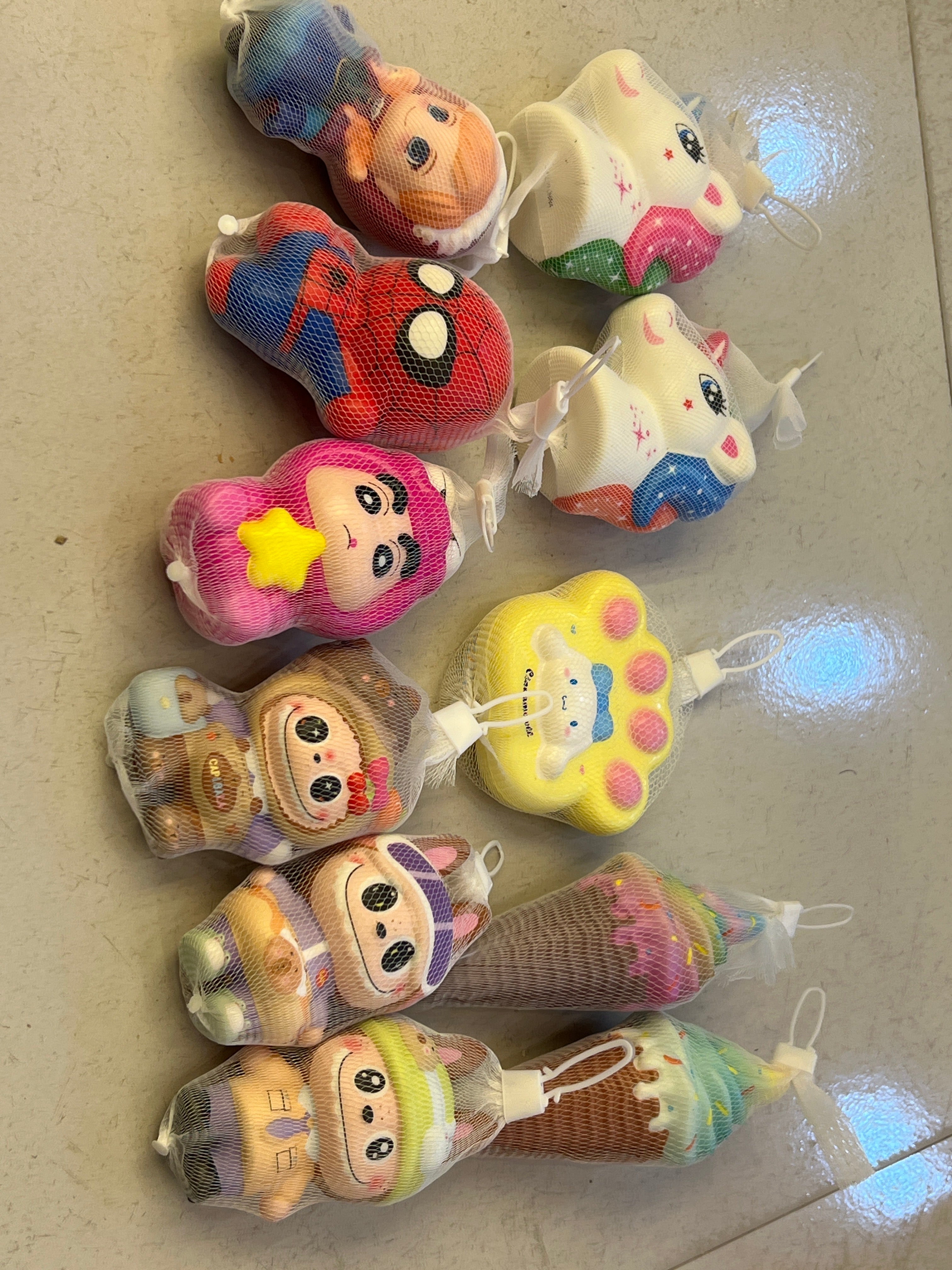 Cute Cartoon Squeeze Toy Set for Kids