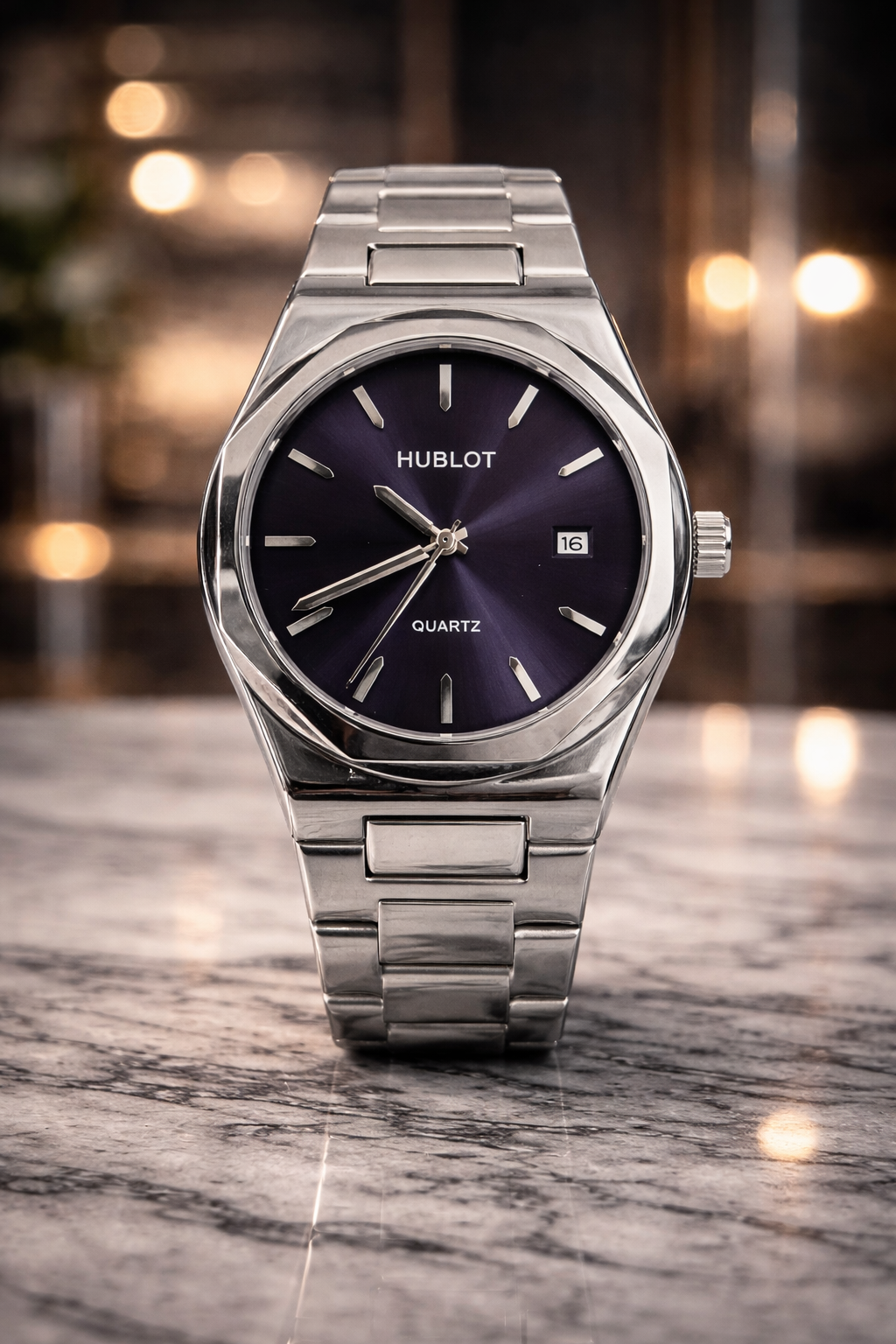 Hublot Classic Fusion Dual-Tone Quartz Watch HS15