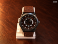 Men's Premium Rugged Multi-Dial Analog Leather Strap Watch – W59