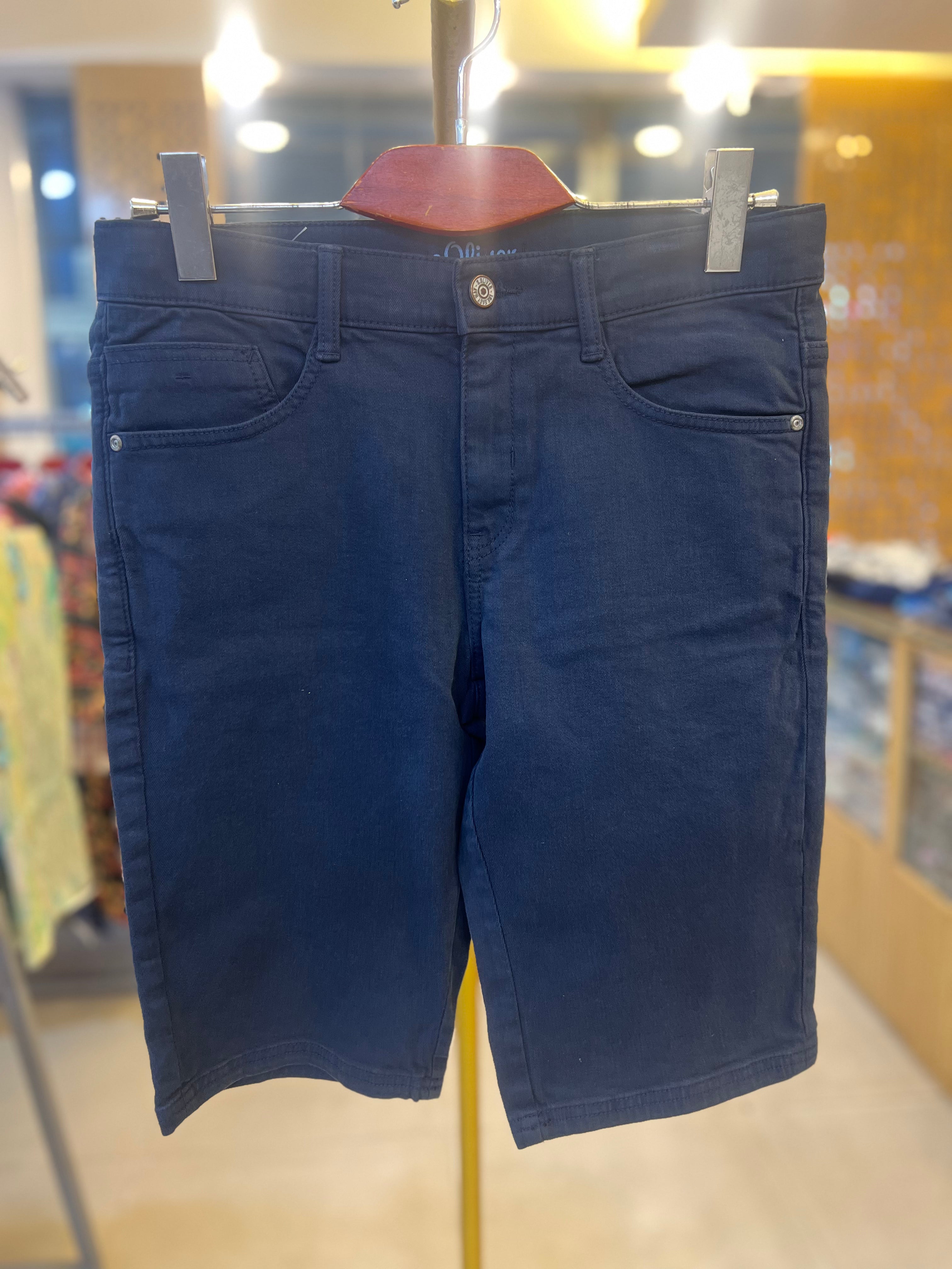 Premium Men’s Casual Shorts Navy Blue-C12
