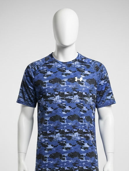Under Armour Men's HeatGear Leopard Print Performance T-Shirt 803