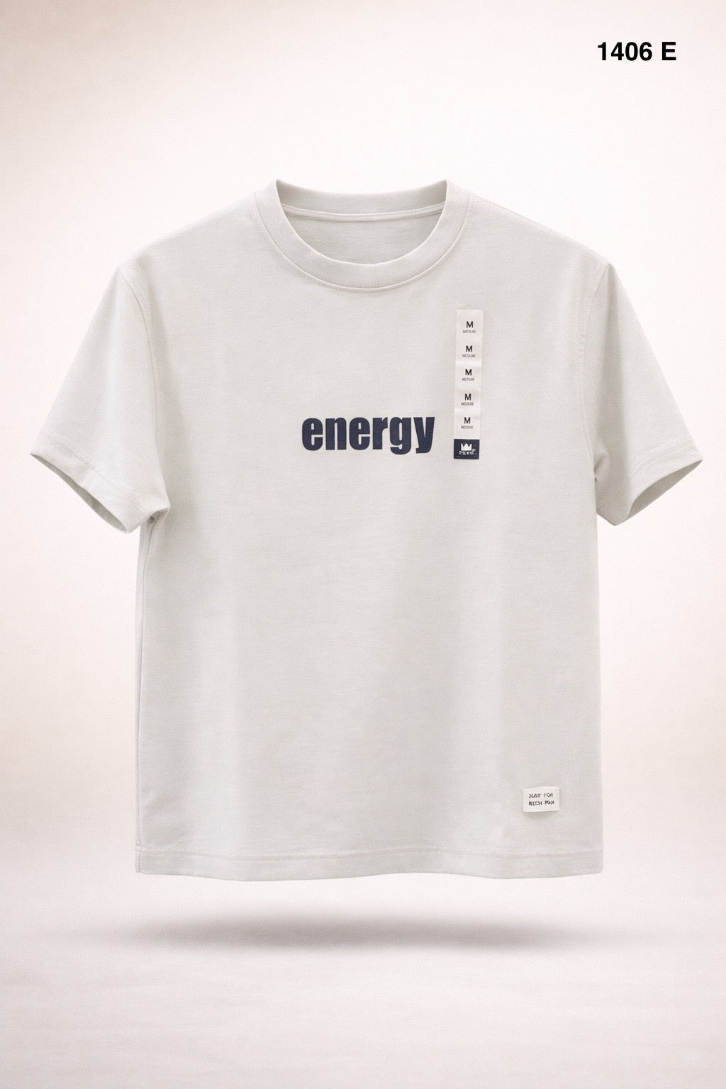 Gatsby Oversized T-Shirt for Men – Premium Stretch Cotton 1406 E Gray