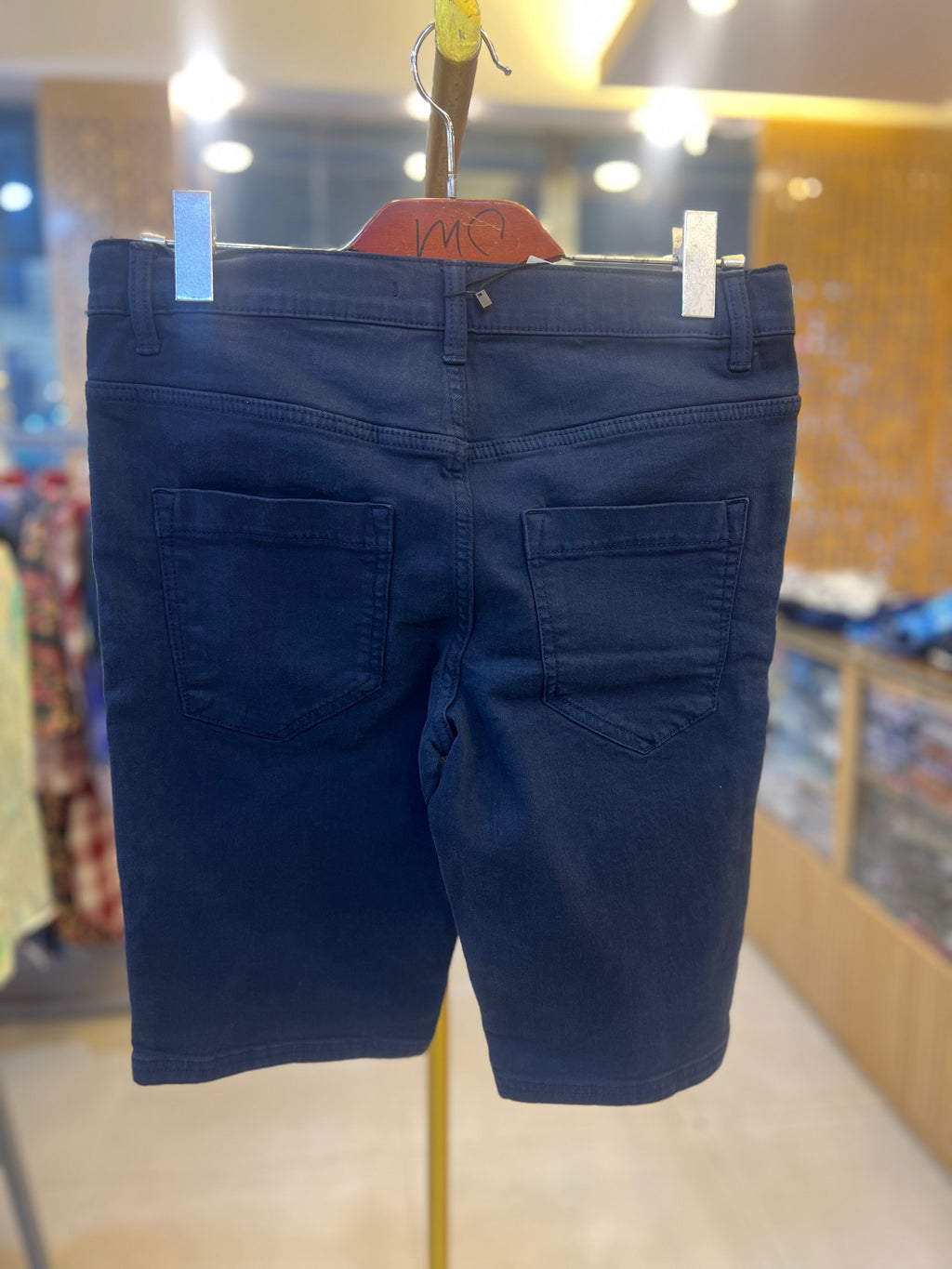 Premium Men’s Casual Shorts Navy Blue-C12