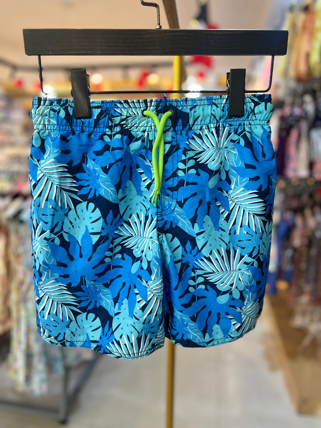 Boys Lobster Print Cotton Shorts-C71