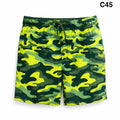 Boys Lobster Print Cotton Shorts-C45
