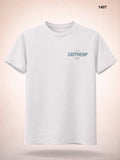 Gatsby Typography Printed T-Shirt for Men – Premium Cotton Regular Fit 1407 WHITE