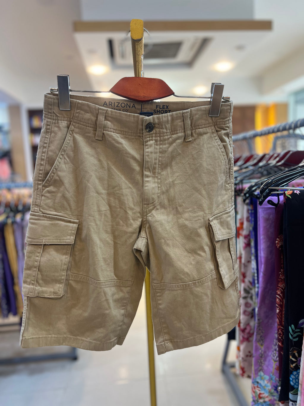 Premium Men’s Casual Shorts Khaki Beige-C17
