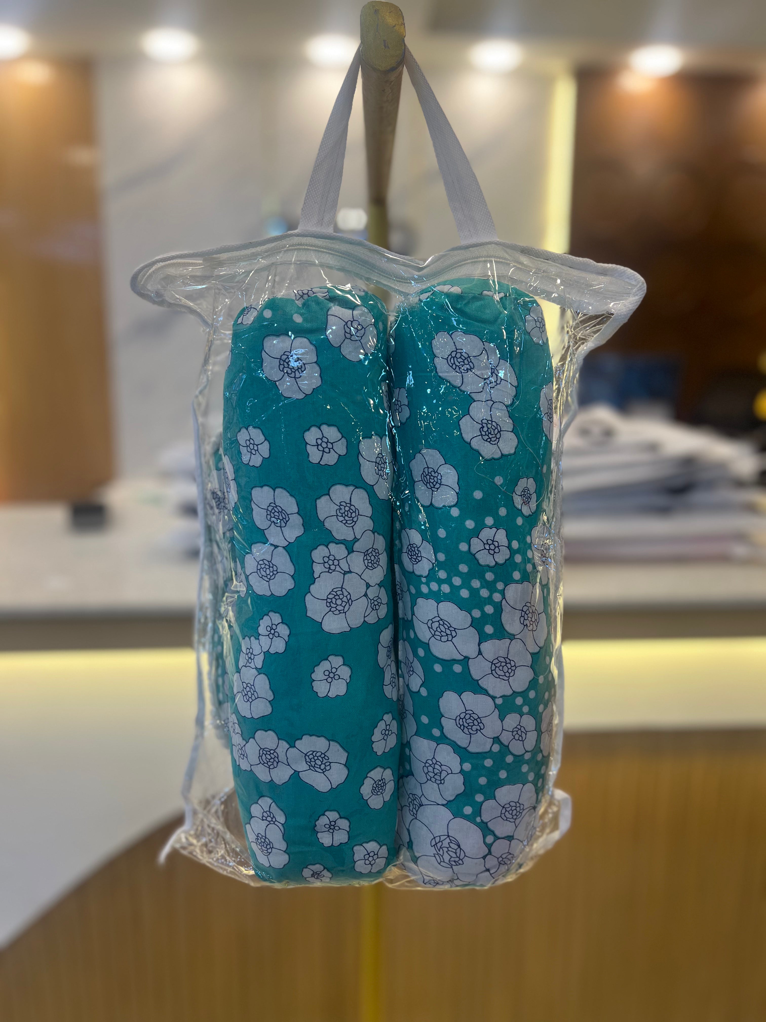 Baby Cotton Pillow & Side Bolster Set-C234