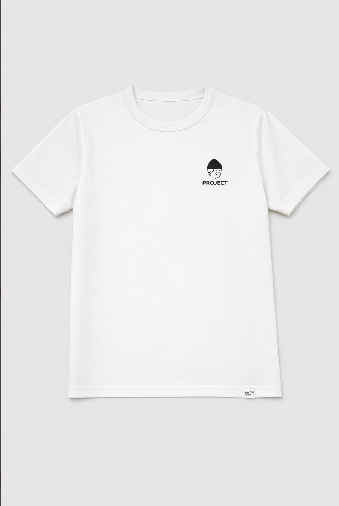 Gatsby Typography Printed T-Shirt for Men – Premium Cotton Regular Fit 1421 white