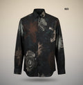 GATSBY Men’s Full Sleeve Casual Shirt Black LEA 923