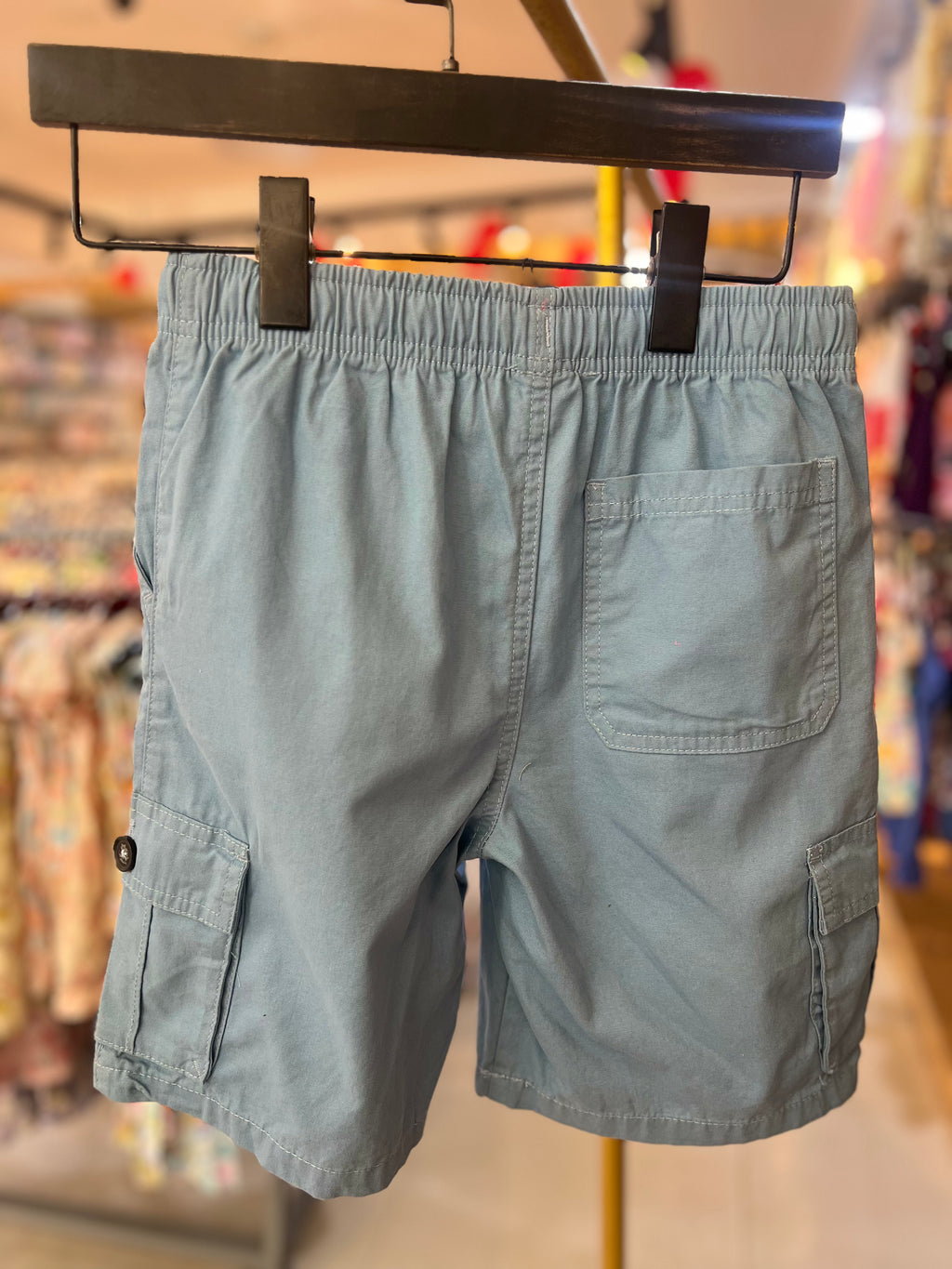 Boys Premium Solid Cotton Shorts-C19