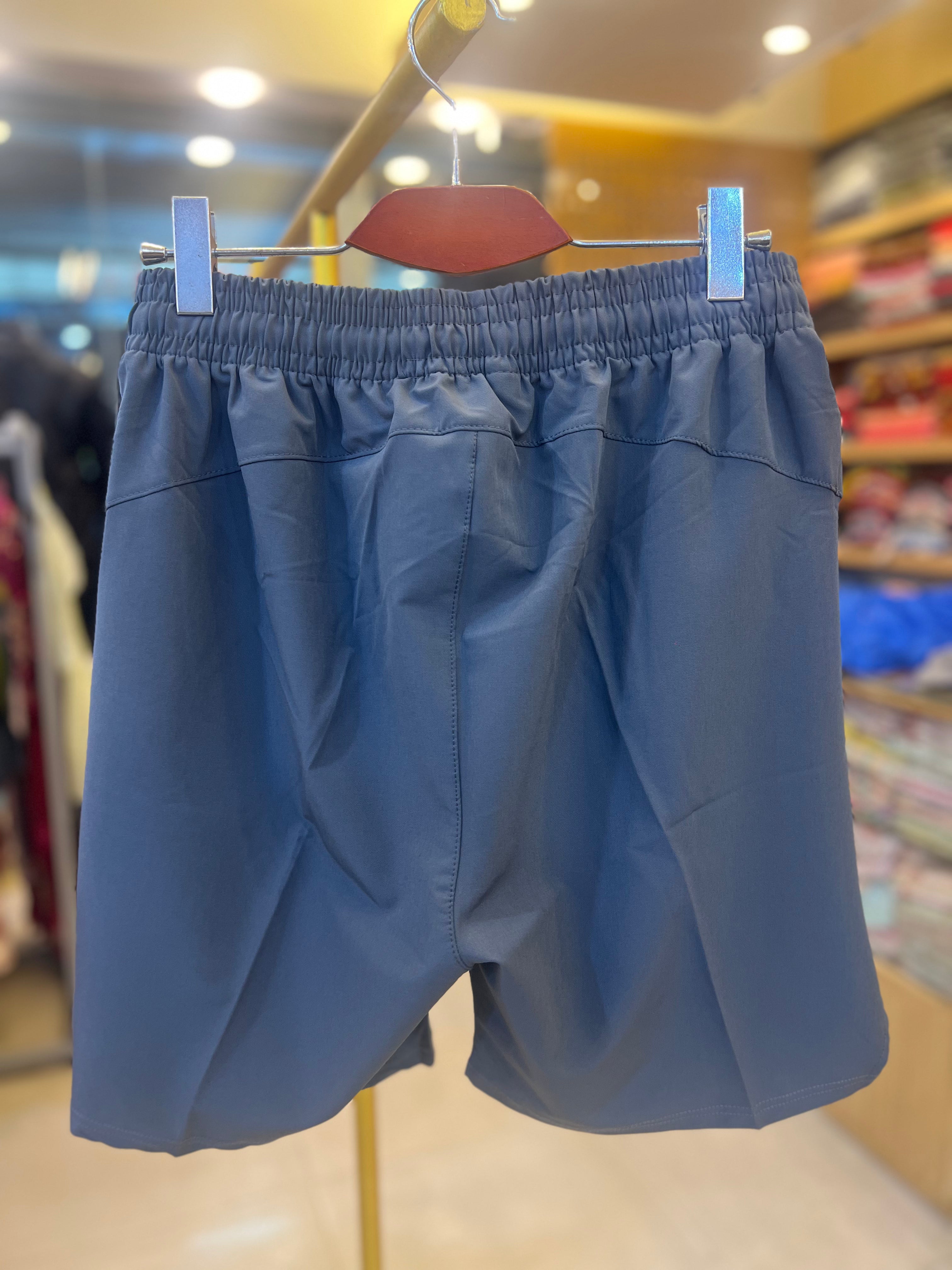 Premium Men’s Casual Shorts Blue Grey-C34