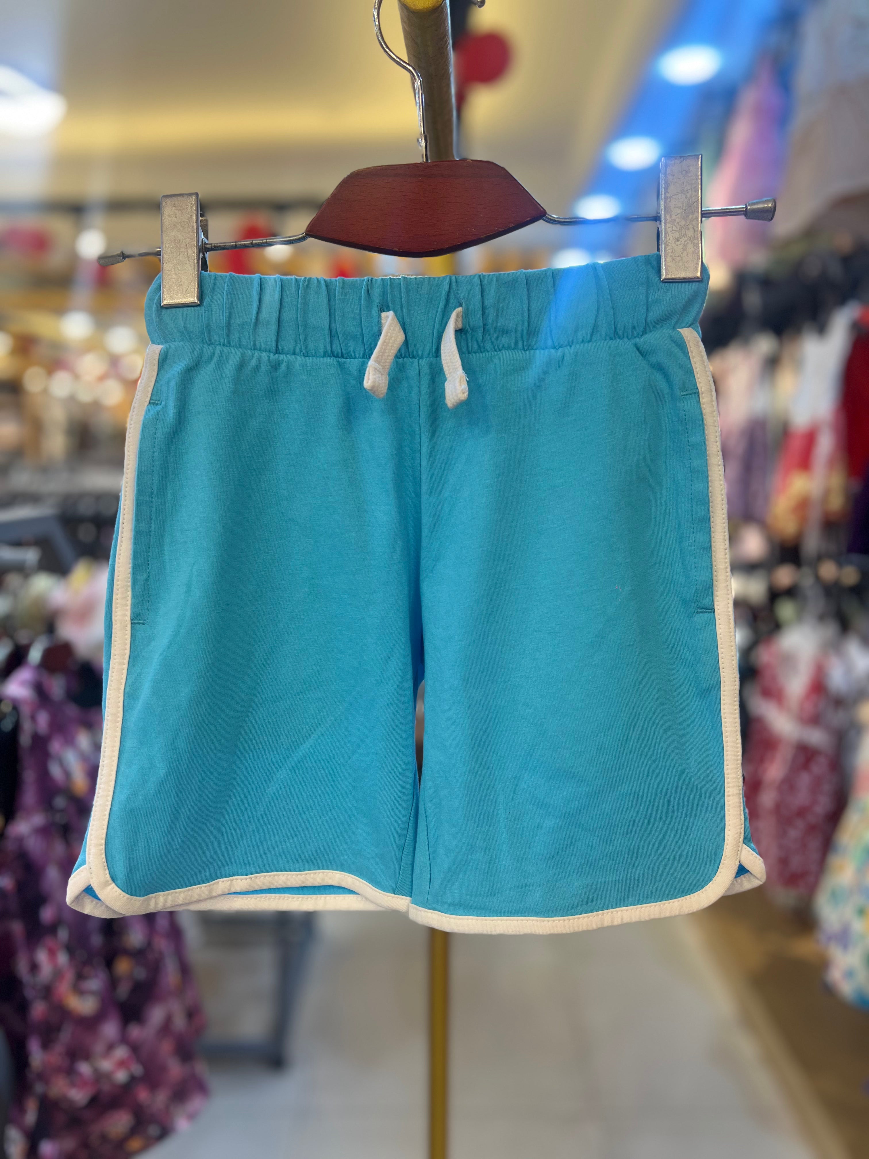 Premium Boys Casual Shorts Sky Blue-C60