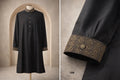 Premium Luxury Embroidered Panjabi with Embroidered Cuffs 104
