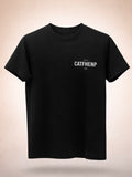 Gatsby Typography Printed T-Shirt for Men – Premium Cotton Regular Fit 1407 B - black