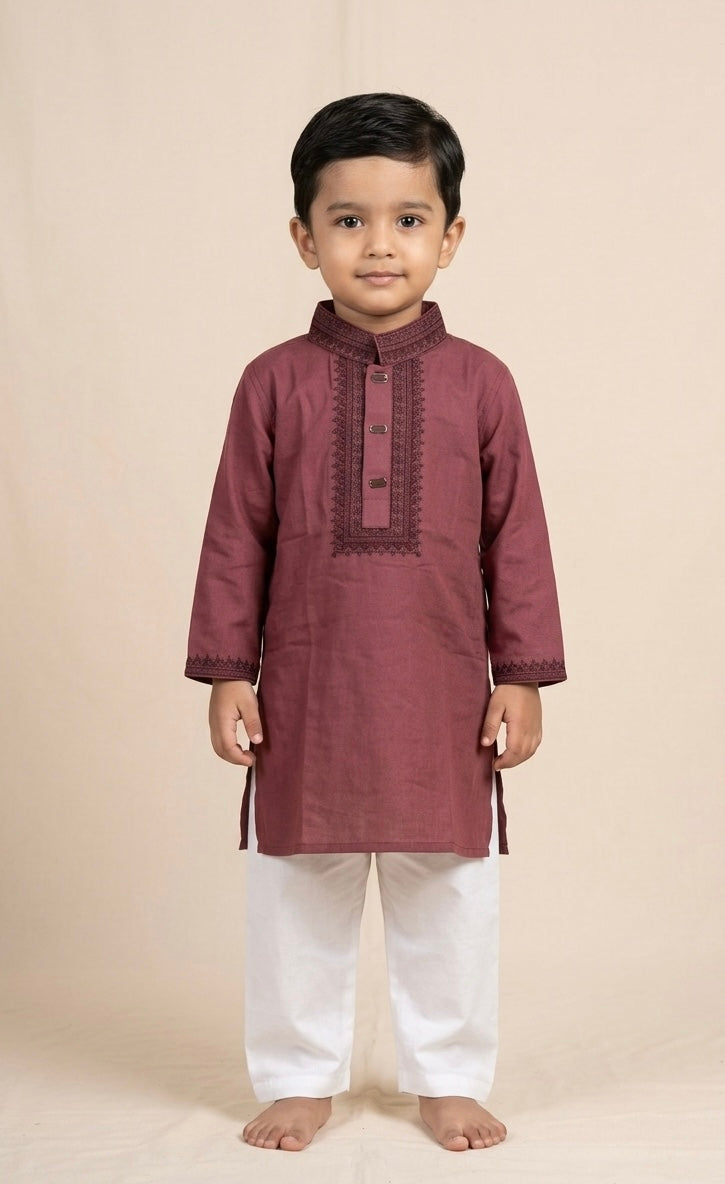 GATSBY Boys Son Panjabi Set SL20 Maroon