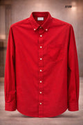 GATSBY Mens F/S Shirt_ Ted Bernhardt Red 5105