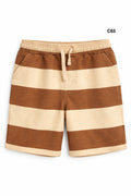 Boys Stripe Cotton Shorts-C65