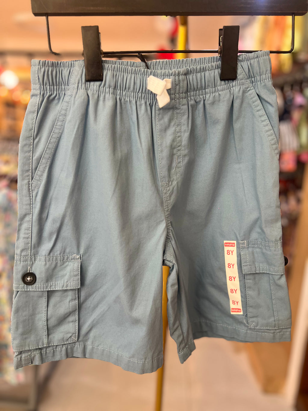 Boys Premium Solid Cotton Shorts-C19