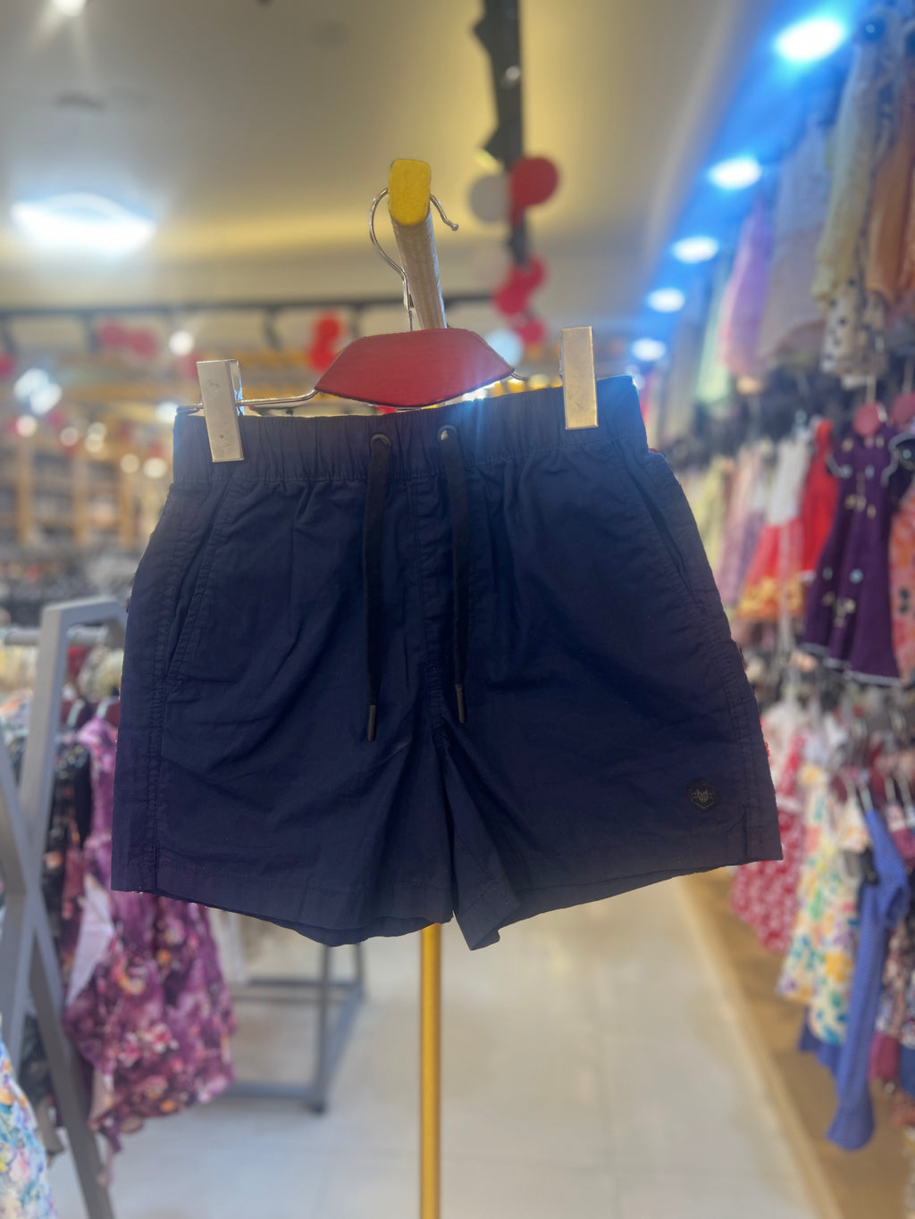 Boys Solid Cotton Shorts-C67