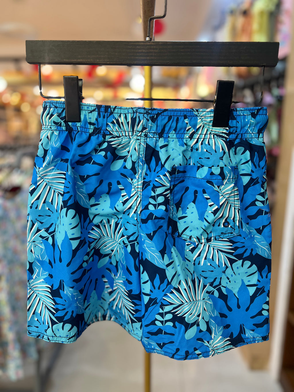 Boys Lobster Print Cotton Shorts-C71