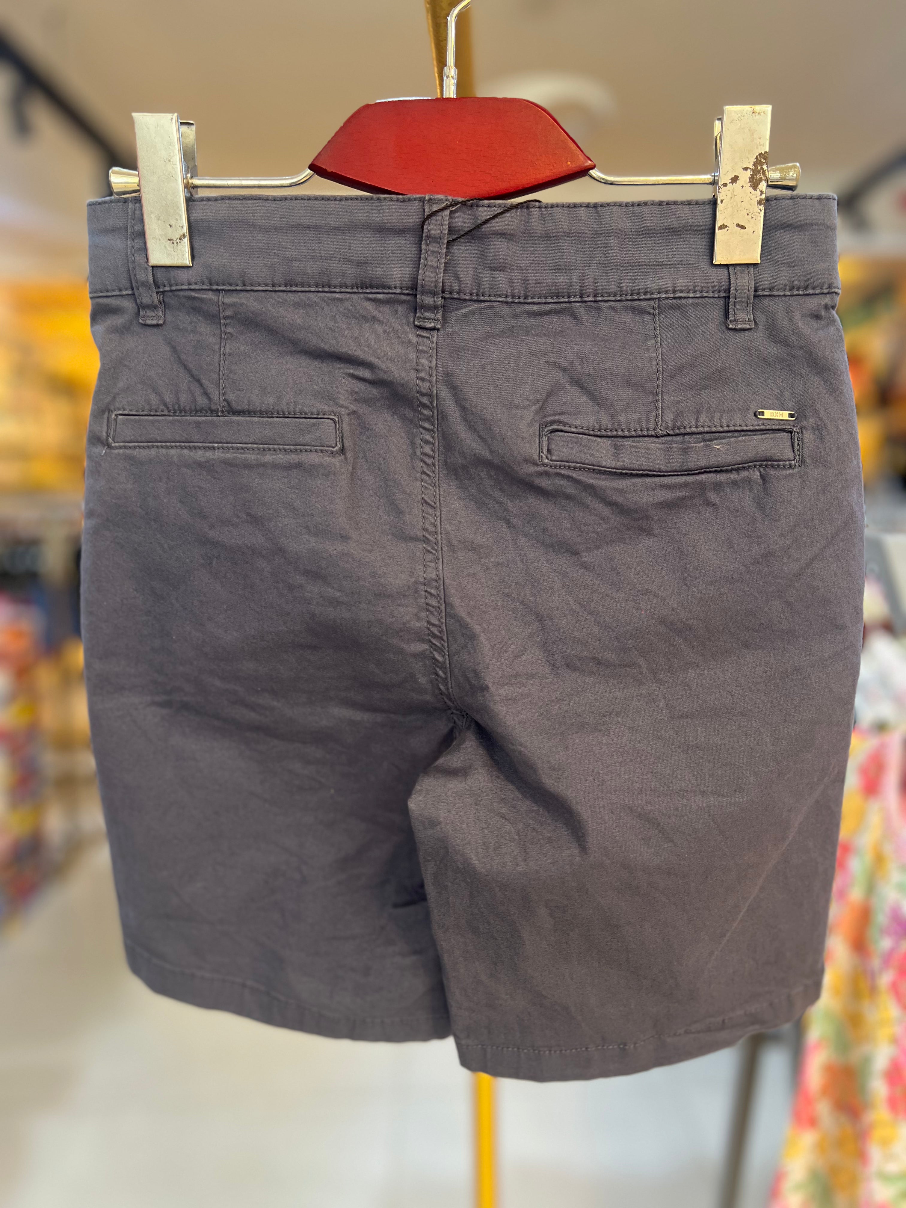 Premium Boys Casual Shorts Charcoal Grey-C04