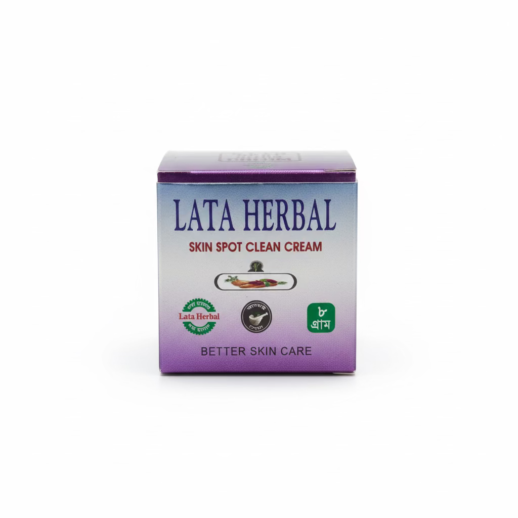 Lata Herbal Skin Care Cream – Spot Clean & Bright Care (8g)