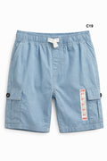 Boys Premium Solid Cotton Shorts-C19