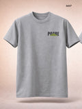 Gatsby Typography Printed T-Shirt for Men – Premium Cotton Regular Fit 1417 C-GRAY