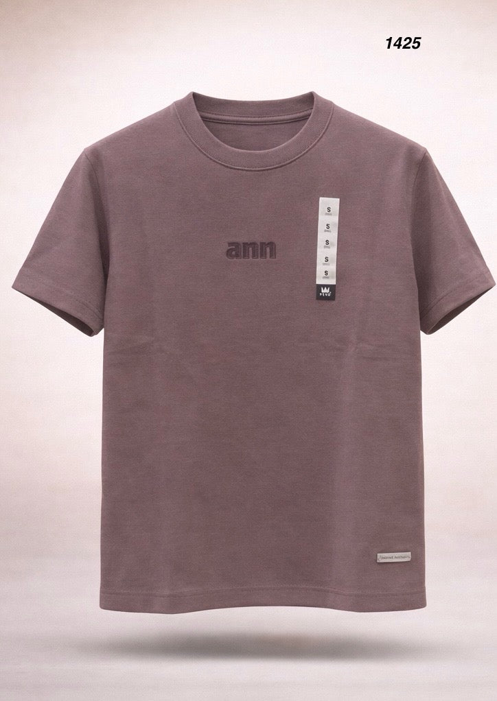 Gatsby Typography Printed T-Shirt for Men – Premium Cotton Regular Fit - 1425 E-MAUVE
