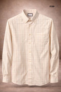 GATSBY Mens F/S Shirt_ Ted Bernhardt Light Beige 5100