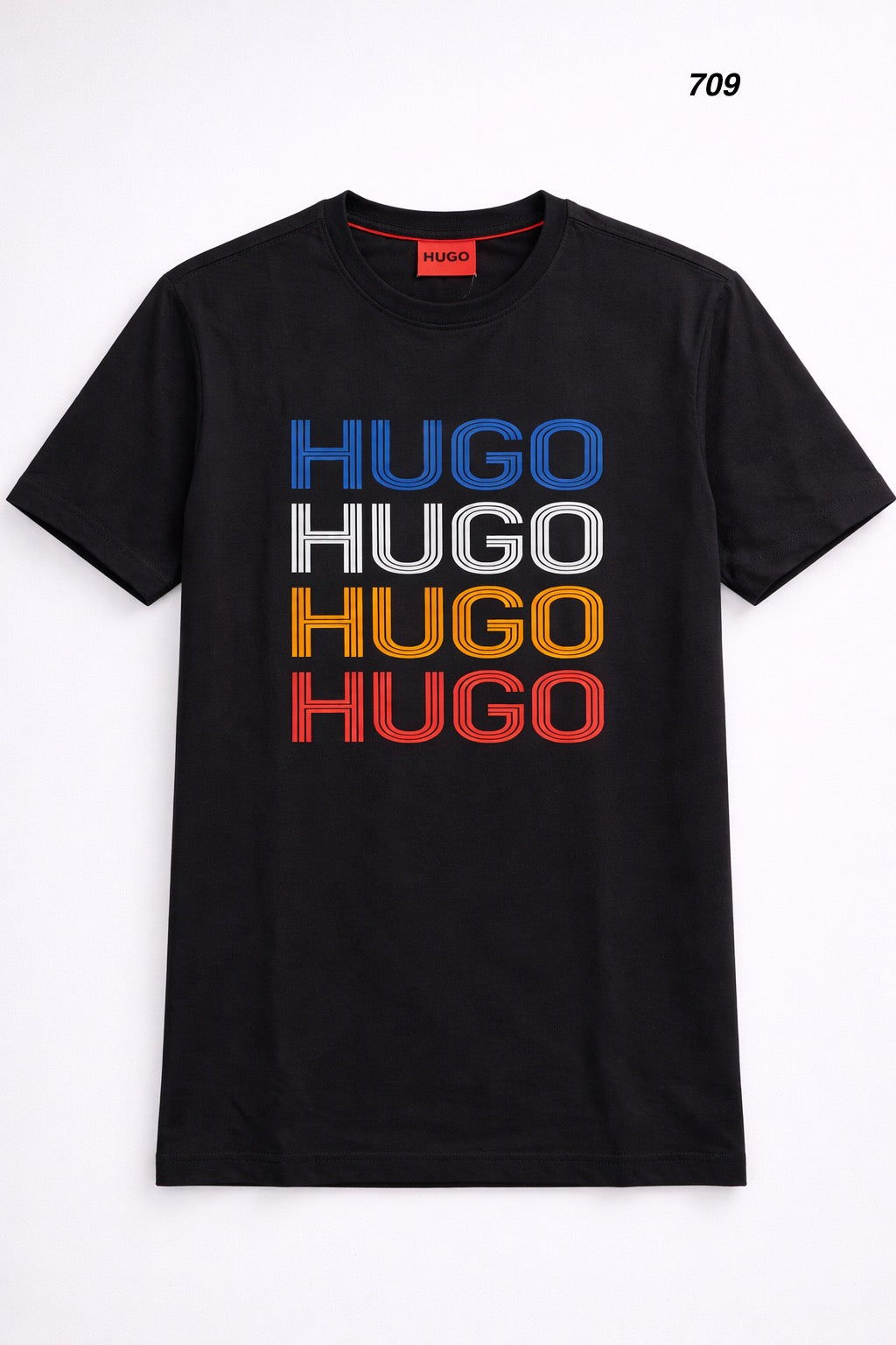Premium Big Print Tshirt HBPT 709 Black